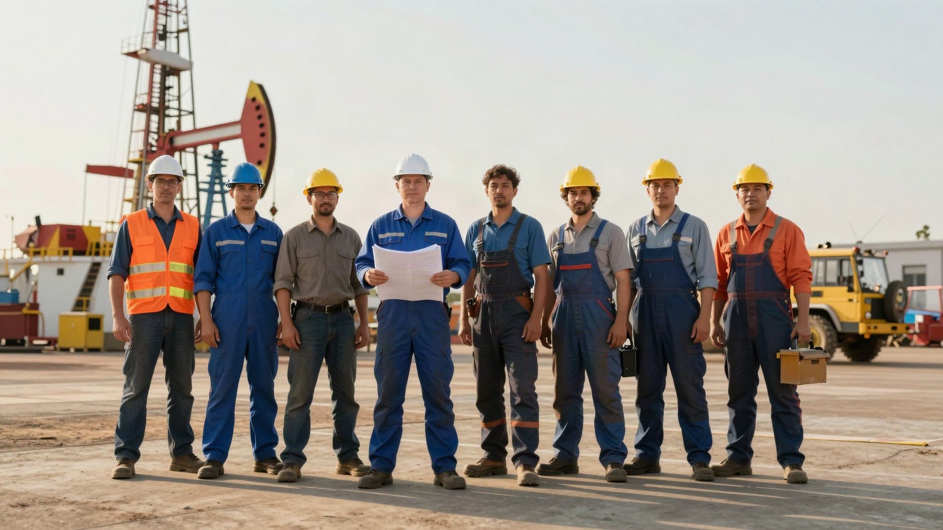 The full range of manpower TalentSync deploys — operators, engineers, technical staff and skilled tradesmen on site